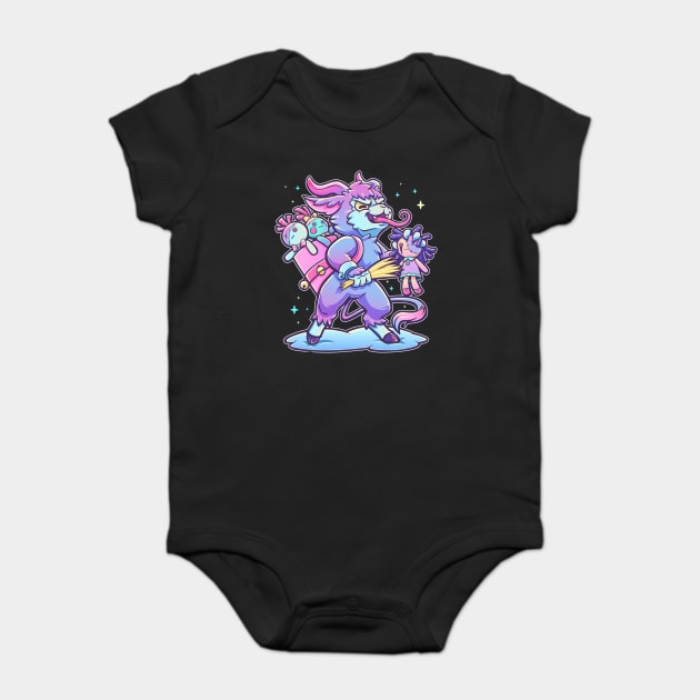 Gothic Pastel Krampus Baby Bodysuit by GoshWow®